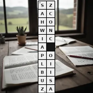 Hasło krzyżówkowe rodzaj szyfru w którym litery zamieniane są na cyfry oznaczające położenie danej litery w tabeli pierwszą cyfrą jest numer wiersza a drugą kolumn - szachownica polibiusza – rozwiązanie, synonimy, podpowiedzi i definicje krzyżówkowe